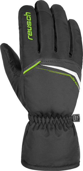 Reusch Snow King 4801198 716 black green front